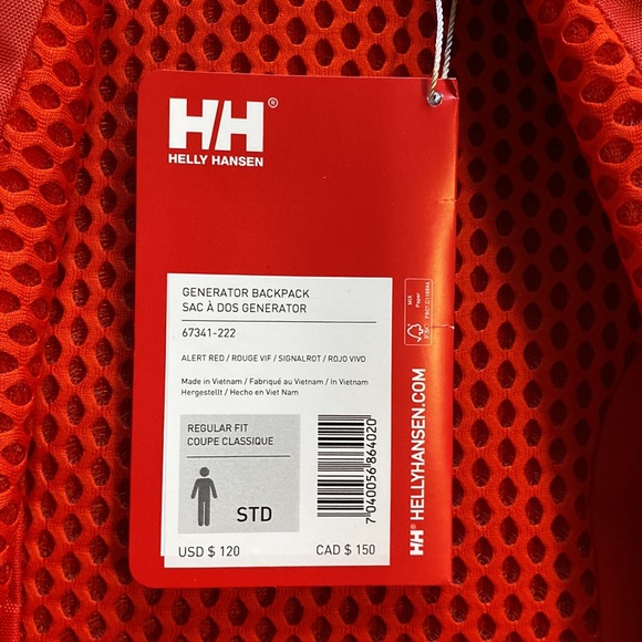 🏔️NWT: HELLY HANSEN✨ Unisex Generator Backpack - 20L - Picture 13 of 16